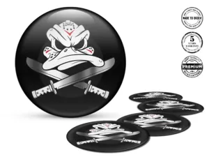 Adesivi Bombati Racing Logo Sport Premium